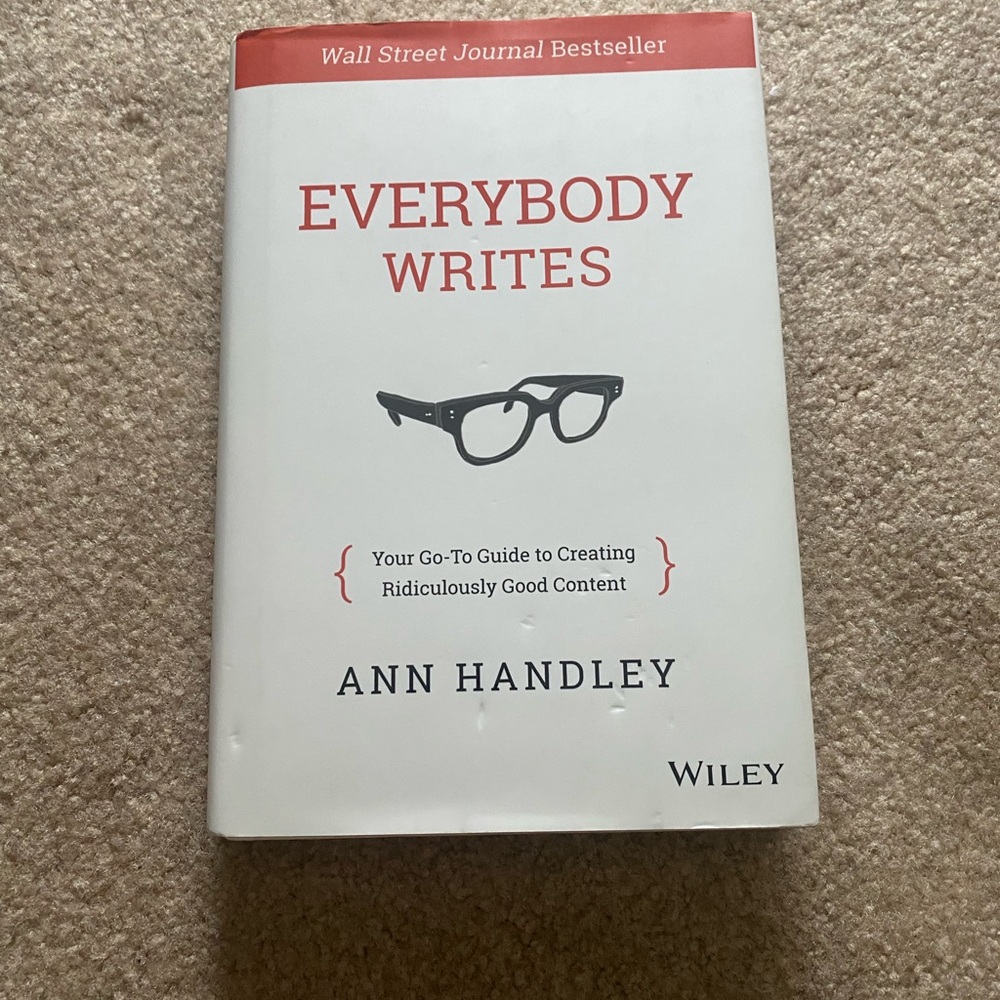 Books - Everybody Writes by Ann Handley
